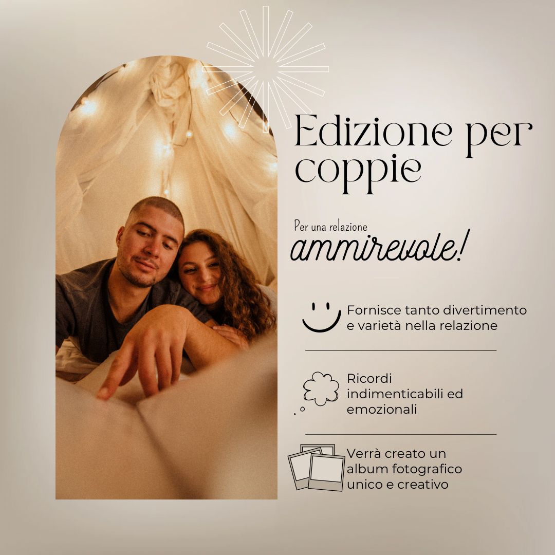 Your Couple Challenge Book: La Raccolta in Italiano di Sfide di Coppia con  oltre 120 Cose da Fare in Coppia